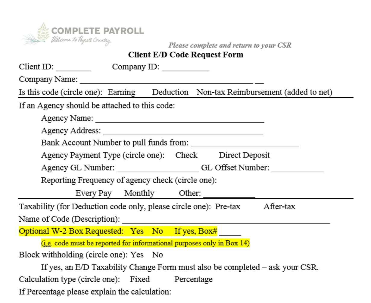 form w-2 - box 14